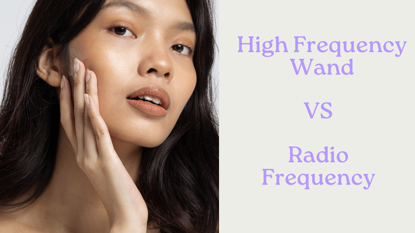 high frequency wand vs red light