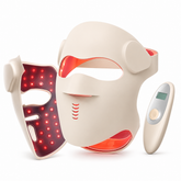 Wireless Red Light Therapy Face Mask 630nm & 850nm | 480 LED Anti Aging LED Light Therapy Mask | 9 Modes Skin Rejuvenation Device