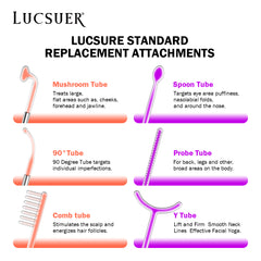 LUCSUER   Skin Facial Wand -  All Skin Types -Cordless-3 in 1