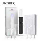 Baguette faciale sans fil 6 en 1 PRO OxyGlow 1 baguette faciale haute fréquence améliorée (6 tubes en verre - Néon et Argon)