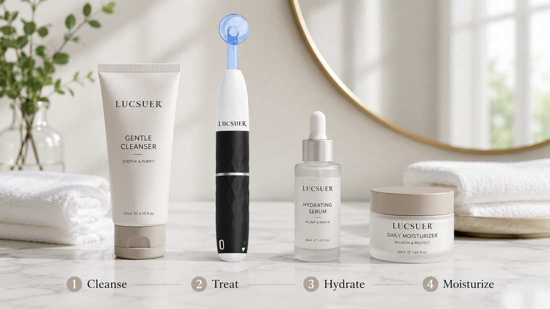 High Frequency Wand Routine: What to Use Before and After for Clearer-Looking Skin