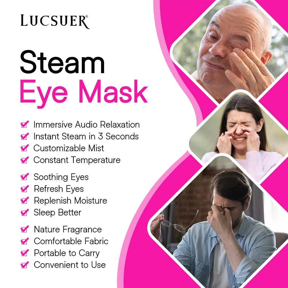 Lucsuer® Steam Heated Eye Mask