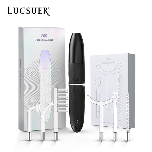 LUCSUER  Pro facial wand  –Tightening Beauty Instrument - All Skin Types-Cordless-6 in 1
