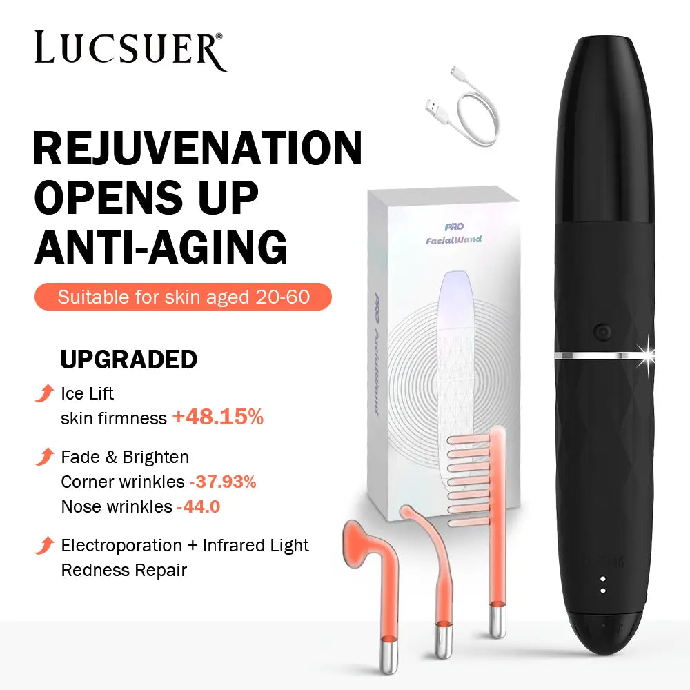 Lucsuer® PRO Facialwand High Frequency Facial Wand